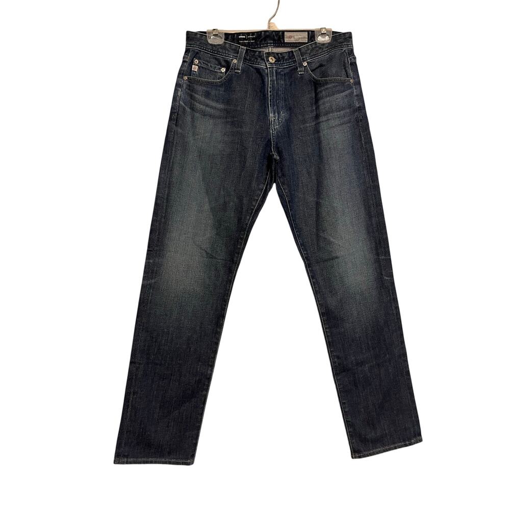 AG Adriano Goldschmied Owens Athletic Fit Japanese Denim Holidaze Wash 32x32